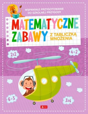 Matematyczne zabawy Pakiet 4w1 - 4