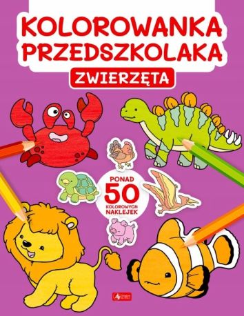 ZESTAW 5w1Kolorowanka przedszkolaka. Dla CHŁOPCÓW - 5