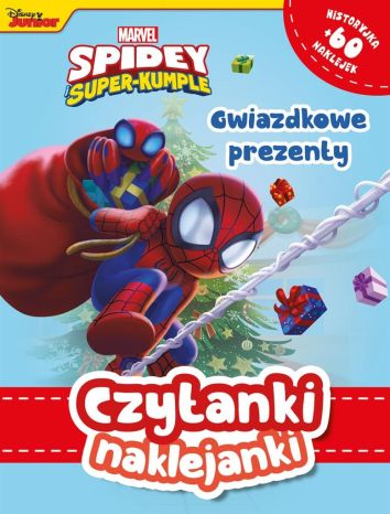 Czytanki naklejanki. Gwiazdkowe prezenty. Marvel