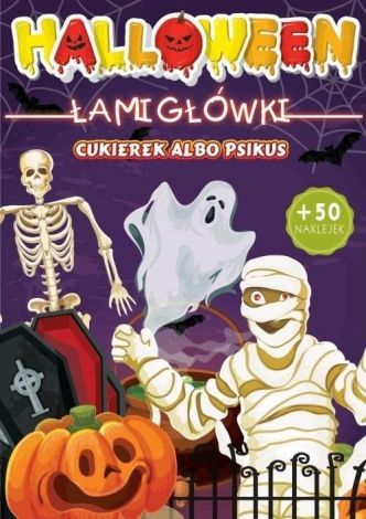 Halloween. Cukierek albo psikus. Łamigłówki