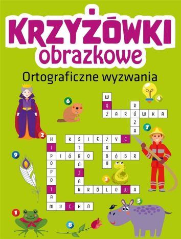 Krzyżówki obrazkowe. Ortograficzne wyzwania