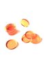 Żetony puste akryl transparent pomarańcz 10szt
