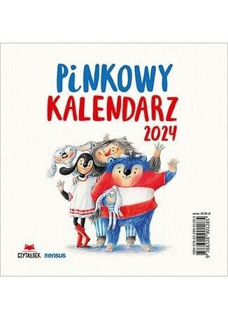 Kalendarz 2024 Pinkowy