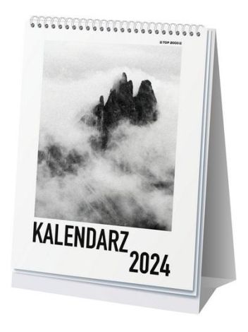 Kalendarz 2024 biurkowy pionowy WTV TOP200