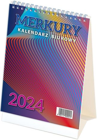 Kalendarz 2024 biurowy Merkury