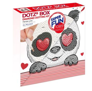 Diamond Dotz Box - Panda Love