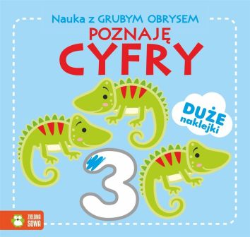 Nauka z grubym obrysem. Poznaję cyfry