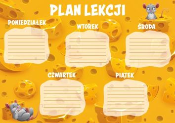 Plan lekcji A5 - Ser