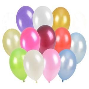 Balony metalizowane 25cm 100szt