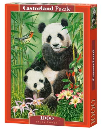 Puzzle 1000 Panda Brunch