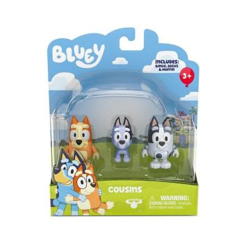 Bluey Figurki Kuzyni