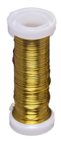 Drucik florystyczny złoty 20m