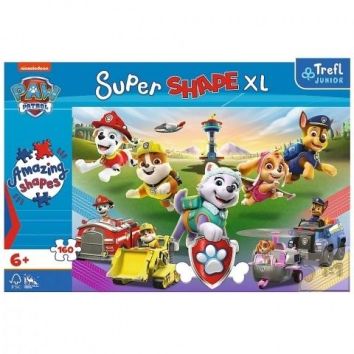 Puzzle 160 XL Skaczące pieski Psi Patrol TREFL