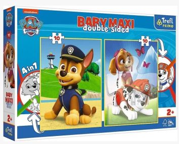 Puzzle 2x10 Baby Maxi Drużyna Psi Patrol TREFL