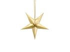 Gwiazda papierowa złota 30cm