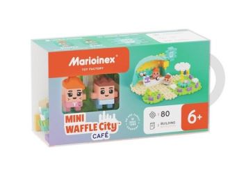 Klocki Mini Waffle 80 elementów Kawiarnia