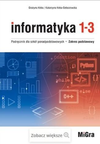 Informatyka LO 1-3 Podręcznik ZP