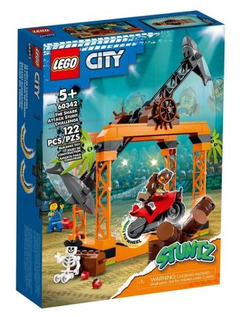 Lego CITY 60342 Wyzwanie kaskaderskie: atak rekina