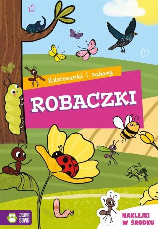 Kolorowanki i zabawy. Robaczki