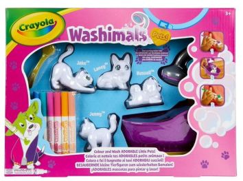 Washimals Zestaw z wanną CRAYOLA