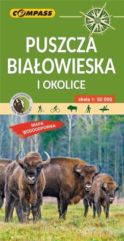 Mapa - Puszcza Białowieska 1: 50 000