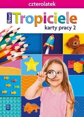 Nowi Tropiciele Czterolatek. Karty pracy cz.2 WSIP