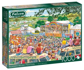 Puzzle 1000 Falcon Letni festiwal muzyczny G3