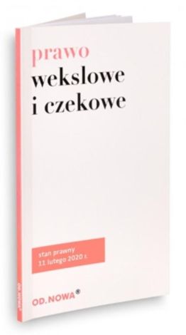 Prawo wekslowe i czekowe 11.02.2020