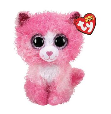 Beanie Boos Reagan - Różowy Kot 15cm