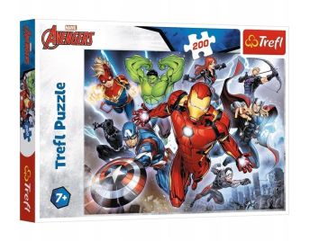 Puzzle 200 Waleczni Avengersi TREFL