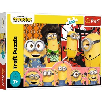 Puzzle 200 Minionki w akcji TREFL