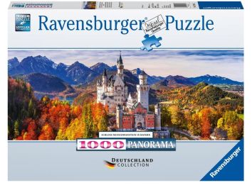 Puzzle 1000 Zamek Neuschwanstein Panorama