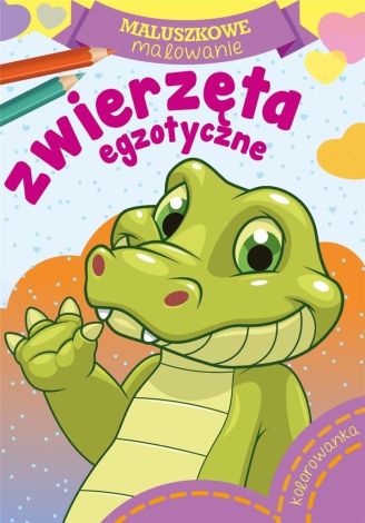 Maluszkowe malowanie. Zwierzęta egzotyczne