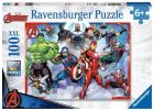 Puzzle 100 Avengers - Zgromadzenie rysunkowe xxl