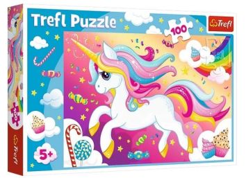 Puzzle 100 Piękny Jednorożec TREFL