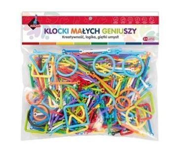 Klocki małych geniuszy - Patyki 293 elementy