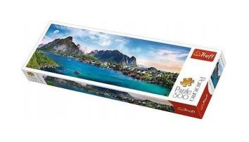 Puzzle 500 Panorama - Archipelag Lofoty TREFL