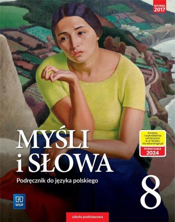 J.Polski SP 8 Myśli i słowa Podr. WSiP