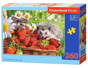 Puzzle 260 Strawberry Dessert CASTOR