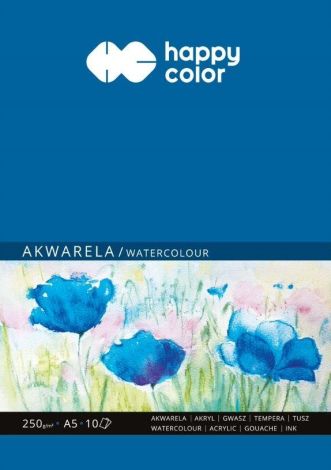 Blok akwarelowy ART A5/10K 250g HAPPY COLOR