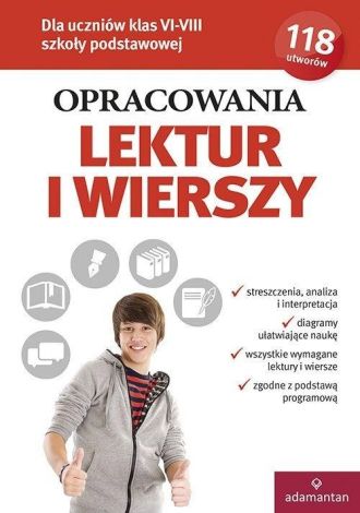 Opracowania lektur i wierszy kl. VI-VIII SP w.2018