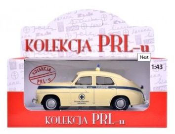 Kolekcja PRL-u Warszawa M-20 Pogotowie Ratunkowe