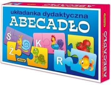 Układanka dydaktyczna - Abecadło