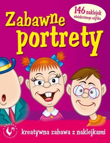 Zabawne portrety. Kreatywna zabawa z naklejkami