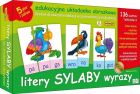 Układanka edukacyjna - Litery sylaby wyrazy