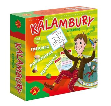 Kalambury z tablicą ALEX