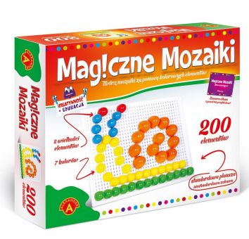 Magiczne mozaiki - Kreatywność i edukacja 200 ALEX