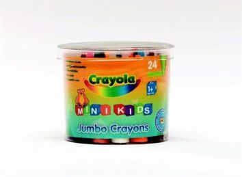 Kredki świecowe grube 24 kolory CRAYOLA