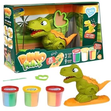 Zestaw z ciastoliną piankolina Dino Max