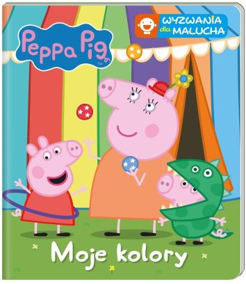 Peppa Pig. Wyzwania dla malucha. Moje kolory